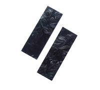 2 Pieces Knife Handle Scales,Acrylic Inlace Grips Handle Material,Knifemakers Sword DIY Slabs Material (A)