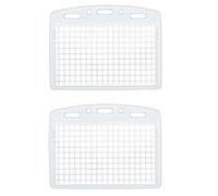 [2 Pieces] KOKUYO Soft case Eye Plus Zipper Business Card/ID Size Naf-C180