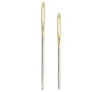 2 Pieces Large Eye Blunt Needles Wool Thick Hand Knitter for Yarn Sewing Darning