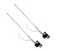 2 Pieces LED Light Whips, 12-24V Weatherproof Lighted Antenna Whip, Wear-Resistant Streamer Lamp For Car, Trucks