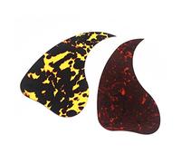 2 Pieces Left Hand Acoustic Guitar Pickguard Celluloid Material 1.2MM Thickness Acoustic Guitar Pickguards