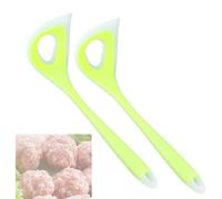 2 Pieces Meatball Maker, Scoop Ball Maker Non-Stick Meatball Maker Meat Baller Spoon, Fish Ball Spoon with Comfortable Practical Meatball Making Tool