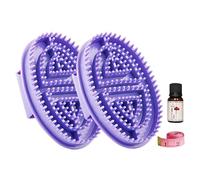 2 Pieces Meridian Pressure Brushes, Meridian Brush Massage Brush, Beauty Salon Professional Custom Meridians Brushes, Meridians B-rush Ergonomic Massage Brushes