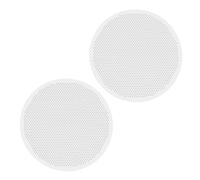 2 Pieces Metal Coffee Filters Compatible with AeroPress and Ultra-fine Makers Reusable Stainless Disc Coffee Filters Quality Coated Stainless Steel in Cafe Maker Party Gifts