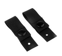 2 Pieces MICH M88 ACH Helmet Universal Goggle Retention Straps Fixing Band Black