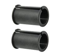 2 Pieces Microphone Shock Mount Rubber Spacer Tube Washer ECM-NV1 Leather Pad for Microphone Extension Tube ECM-XM1 Rubber tub Washer Microphone Spacer Rubber Tube Photography Microphone Leather Ring