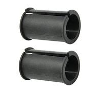 2 Pieces Microphone Shock Mount Rubber Spacer Tube Washer ECM-NV1 Leather Pad for Microphone Extension Tube ECM-XM1 Rubber tub Washer Microphone Spacer Rubber Tube Photography Microphone Leather Ring