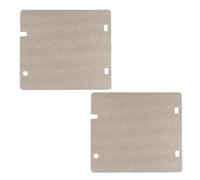 2 Pieces Microwave Mica Waveguide Cover Plate, Replacement Sheet for Samsung with The Original Code DE63-00237A