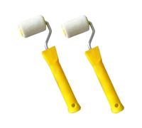 2 Pieces Mini Paint Roller Paint Tools for Painting Cabinets Doors Walls Cupboards 5cmx20cm