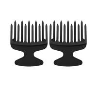 2 Pieces Mini Plastic Comb, Wide-Tooth Comb, Hair Salon Tool, Styling Comb, Curly Hair Comb.