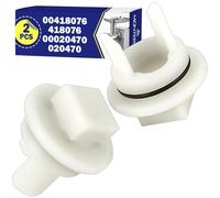 2 Pieces Motor Coupling for Meat Grinder with Code 00418076 418076 00020470 | 020470 for Bosch Grinder MUM4 MUM5 MUZ4FW MFW15 - Warranty 10 Years - MONTERAL