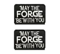 2 Pieces Movie Force with You Morale Funny Patch