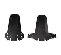 2 Pieces Mudguards Water And Mud Deflector Pair of Mud Flaps Frame Protection with Quick Release Bracket Fit for, Carbon Pattern