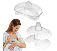 2 pieces nursing cap mam and case, nursing cap S, nursing cap, mam nursing cap S, nursing cap mam S, mam nursing cap size, mam nursing cap size S, for maximum skin contact between mother and child