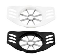 2 Pieces of Apple Slicer, Two-in-One for Nucleating and Cutting Fruits, Sharp, Durable and Convenient, A Practical Tool for The Kitchen.