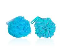 2 Pieces of Bath Balls, Bath Sponges, Exfoliating Sponges, Shower Loofah, Shower Flowers, Mesh Bath Balls, Shower Scrunchie