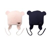 2 Pieces of Children's Knitted Hats, Warm Knitted Hats, Children's Autumn and Winter Warm Hats, Cute Children's Hats
