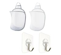 2 Pieces Of Dirty Clothes Mesh Bags, 2 Pieces Of Hooks, Foldable Storage Basket, Wall-Mounted Storage Bag, Mesh Breathable Dirty Clothes Basket, Bathroom Storage Bag, Mesh Dirty Clothes Basket