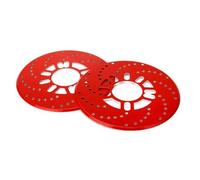 2 Pieces Of Drum Brake Disc Cover Decorative Aluminum Car Rear Wheel Dustproof Brake Pad Shield(A)