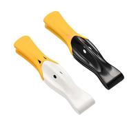 2 Pieces of Duckbill-Shaped Kitchen Clips, Creative Kitchen Utensils, Interesting Food Clips, Silicone Clips, High Temperature Resistant Clips, Anti-Scalding Food Clips