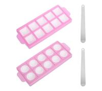 2 Pieces of Dumpling Molds and 2 Pieces of Stainless Steel Filling Spoons, Kitchen Tools, Plastic Baking Molds, Multifunctional Molds