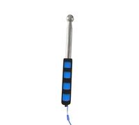 2 Pieces of Empty Drum Hammer, Building Tools, Portable Free Telescopic Rod, with Non-Slip Sponge Handle, Stainless Steel Shaft.