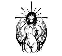 2 Pieces Of Fallen Angel Herbal Juice Tattoo Stickers Advanced Personality Long-Lasting Waterproof Can Not Be Washed Off
