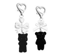 2 Pieces of Flocking Pendants, Cute Cartoon Pendants, Decorative Pendants, Women's Pendants, Versatile Bag Pendants