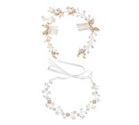 2 Pieces Of Floral Headbands, Ele Hair Accessories, Simple And Versatile Hair Accessories, Bridal Accessories, Hairstyle Decoration Accessories.