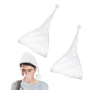 2 Pieces of Giant Baby Hats for Men, Sleepyhead Nightcaps, Peaked Hats, Silk Nightcaps, White Nightcaps, Men's Nightcaps, Cotton Nightcaps, Suitable for Stage Performances