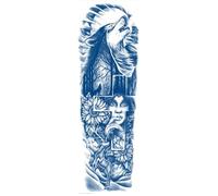 2 Pieces Of Juice Full Arm Tattoo Stickers Lasting 15 Days Herbal Semi-Permanent Tattoo Stickers