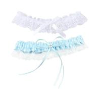 2 Pieces Of Lace Garters, Bridal Garters, Sexy Lace Leg Rings, Bow Lace Thigh Rings, Elastic Garters, Sweet Leg Rings, Bridal Decorative Accessories