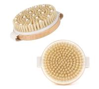 2 Pieces of Massage Bath Brushes, Bathroom Cleaning Tools, Decontamination Bath Brushes, Soothing and Decompression, Massage and Detoxification.