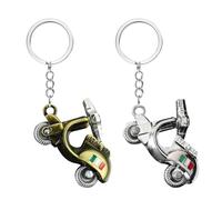 2 Pieces of Motorcycle Keychains, Metal Pendant Keychains, Creative Personalized Keychains, Key Decorative Accessories, Small Gifts for Men