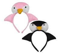 2 Pieces Of Penguin Headband, Cute Cartoon Animals, Creative Personality Children'S Headband, Performance Prom Props, Fun Costume Hair Accessories.