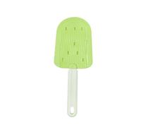 2 pieces of popsicle pet shaver TPR soft rubber double-sided hair removal comb washable and universal for all pets(Green)