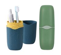 2 Pieces of Portable Toiletries, Travel Mouthwash, Plastic Mouthwash, Durable Mouthwash, Bathroom Supplies.