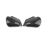 2 Pieces of Rear View Side Mirror Cover Trim For Mitsubishi Evolution EVO 2004-2009 Carbon Fiber