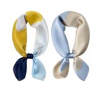2 Pieces Of Silk Scarf, Ele Scarf, Women'S Scarf, Lightweight Silk Scarf, Headscarf, Gift For Women.