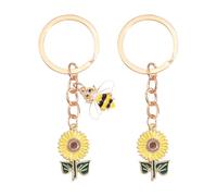 2 Pieces of Sunflower Keychains, Creative Keychains, Flower Keychains, Women’S Keychains, Bag Decoration Pendants