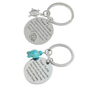 2 Pieces of Travel Turtle Keychain, Daily Key Storage Accessories, Personalized Backpack Ornaments, Travel Gifts.
