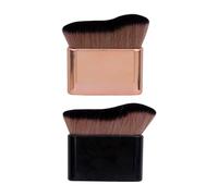 2 Pieces Of Wavy Makeup Brushes, Beve Blush Brushes, Foundation Makeup Brushes, High-Gloss Shadow Brushes, Professional Makeup Tools.