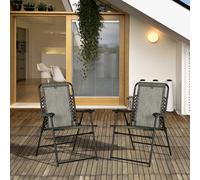 2-Pieces Patio Folding Chair Set