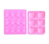 2 Pieces Piggy Molds, High Temperature Resistant Molds, Silicone Baking Molds, Interesting Molds for Making Chocolate, Candies, Jelly