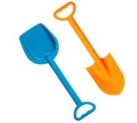 2 Pieces Plastic Beach Spade for Kids Mixed Colour Kid's Sand Toys Mighty Sand Shovel Beach and Garden Tool Toys Sand Digging Shovel Toy for Toddlers Age 1-5