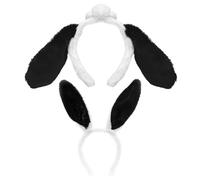 2 Pieces Plush Headbands, Fun Headbands, Sewn Ears, Party Costumes, Rabbit Ear Headbands, Sheep Ear Headbands, Animal Dress (Sheep, Rabbit).