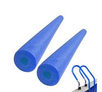 2 Pieces Pool Noodl, 48 Inch Pool Noodles with Hole, Foam Floating Swimming Noodles, Long Pools N-oodles Foam Tube, Multi-functional Swim N-oodles Floatation Aids for Adults And Kids