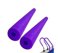 2 Pieces Pool Noodl, 48 Inch Pool Noodles with Hole, Foam Floating Swimming Noodles, Long Pools N-oodles Foam Tube, Multi-functional Swim N-oodles Floatation Aids for Adults And Kids