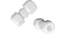 2 Pieces PTFE Reducing Union with Ferrule & Male Thread, 16/18/20/25/28mm for Pneumatic and Hydraulic Systems(D28mm-D35mm)