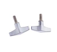 2 Pieces Quick Release Cymbal Stand Wing Screw Nut Drum Percussion Parts